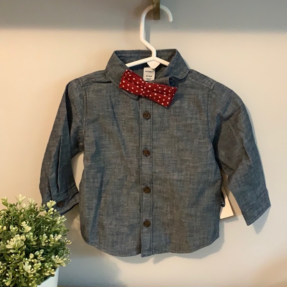 Old Navy Other - NWT Chambray Baby Button Down